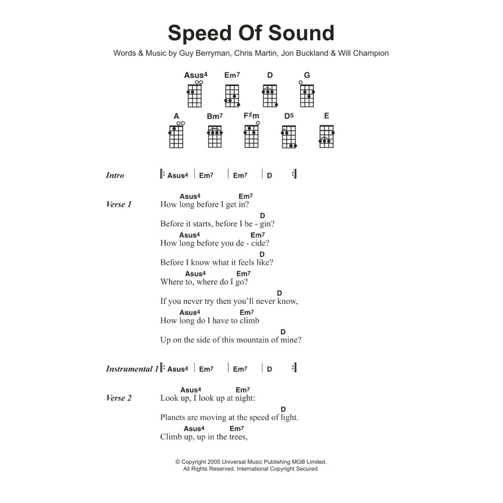 Speed Of Sound